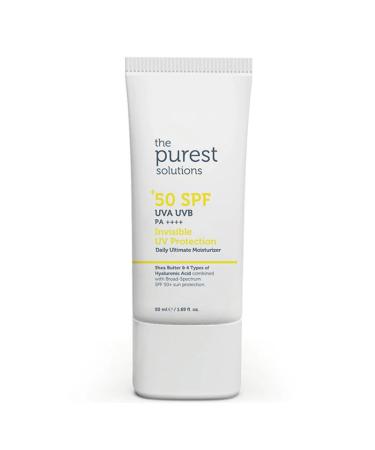 The Purest Solutions Revitalizing Sunscreen that Gives Moisture to the Skin For Lifeless-Dry Skin SPF50+ 50 ml