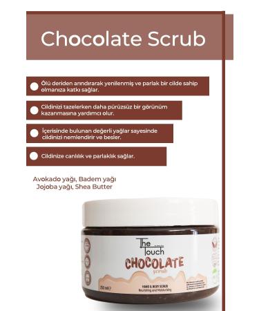 The Touch By Seda Alt n Chocolate Scrub 250 ml - Buy Online on GoSupps.com