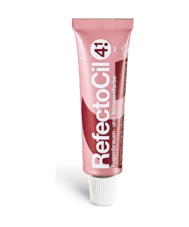 Refectocil Improved Herbal Formula Eyebrow and Eyelash Dye 4.1 Red 15 Ml._ka _dye-254 MIRACLE W32