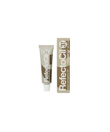 Refectocil Light Brown Eyebrow Dye 3.1 With New Packaging