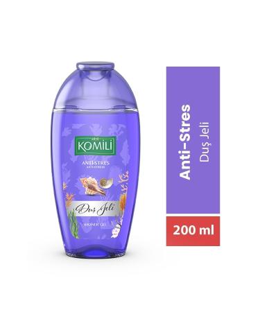 Komili Anti-stress Vegan Travel Size Shower Gel - Exotic Scent - 200 ML
