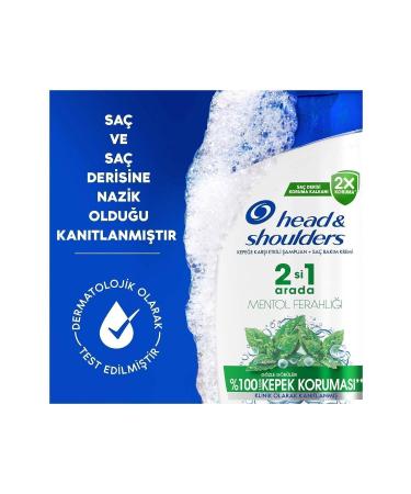 Head And Shoulders Shampoo Menthol Freshness 2in1 250 ml - Buy Online on GoSupps.com