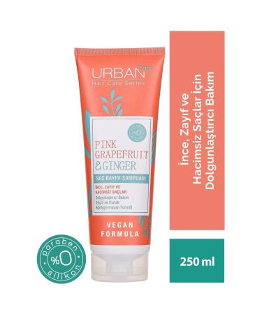 Urban Care Keyonline Care Pink Grapefruit & Ginger Hair Care Shampoo 250 _mll.