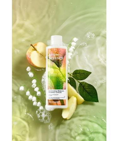 Avon Senses Delicate Moment Apple and Lily of the Valley Scented Cream Shower Gel 500 Ml. - Buy Online on GoSupps.com