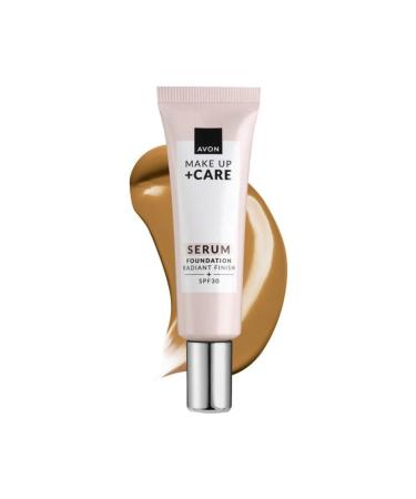 Avon Make Up Care 3 in 1 Serum Foundation 30ml. 355g Light Caramel