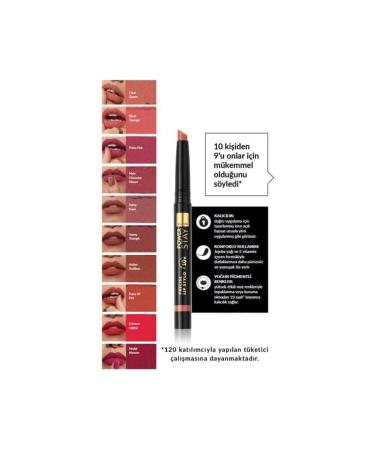 Avon Power Stay Stylo Precise Lipstick. Amber Goddess - Buy Online on GoSupps.com