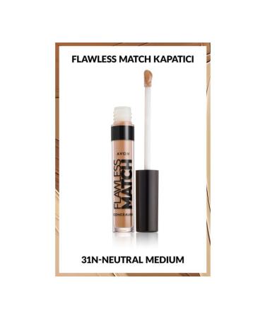 Avon Flawless Match Liquid Concealer Neutral Medium 31n
