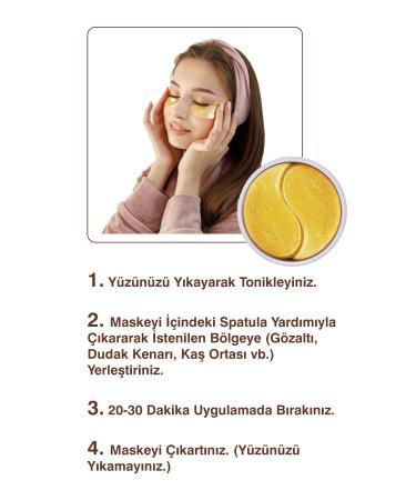 Beauty Eyes Gold Hydrogel Under Eye Mask - Buy Online on GoSupps.com