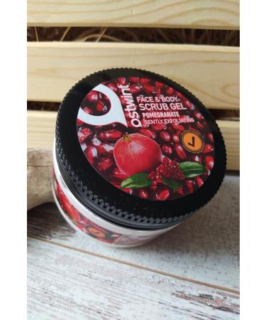 Ostwint Face and Body Peeling Scrub Gel Pomegranate 300ml Elsevkozmetik