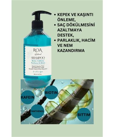 Roa Herbal Roa Biotin Shampoo 500 ML