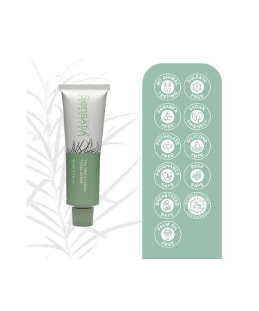 Sensatia Botanicals TEA TREE & LEMON FACIAL SKIN BRIGHTENING SCRUB 60ML PSSN2604