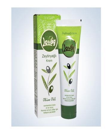 LOVAG Olive Oil Moisturizing Nourishing Hand & Body Cream 90 ml