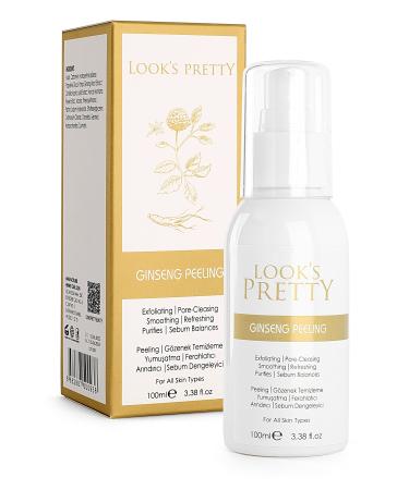 looks pretty Ginseng Extract Dead Skin Remover Renewing Brightening Facial Peeling 100 Ml