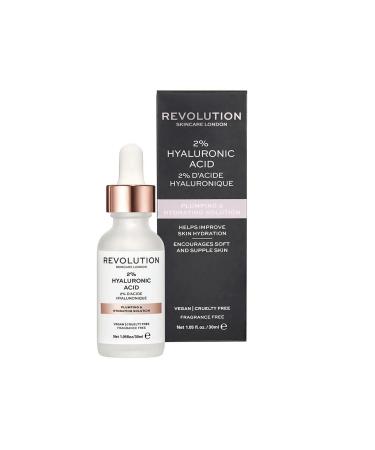 Revolution 2% Hyaluronic Acid Intense Hydrating Smoothing Serum 30ml