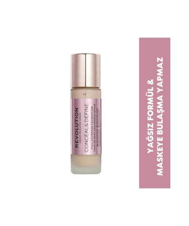 Revolution Conceal & Define Foundation F5