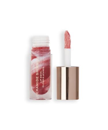 Revolution Festive Allure Ceramide Shimmer Swirl Lip Gloss Red - Buy Online on GoSupps.com