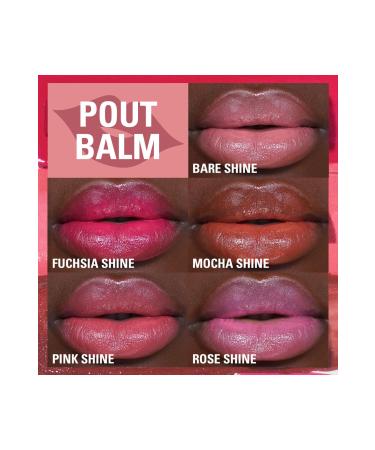 Revolution Lip Pout Balm Lip Balm Bare Shine - Buy Online on GoSupps.com