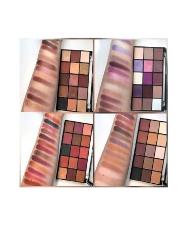 Revolution Reloaded Affection Lasting All Day 15 Color Intensely Pigmented Eyeshadow Palette - Buy Online on GoSupps.com