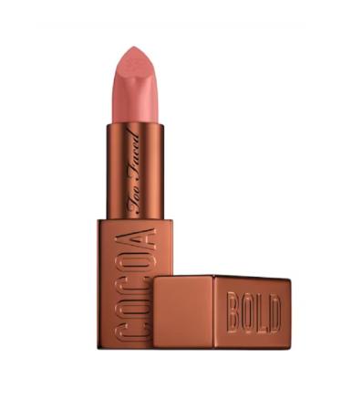 Too Faced Chocolate Scented Rich and Creamy (Milkshake) Cocoa Bold Lipstick 3.3 G