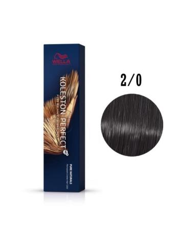 Wella Koleston Hair Dye - Perfect 2.0 Black 8005610659589