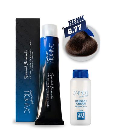 DAIMON 6.77 Dark Brown Mocca Hair Dye 60 ml