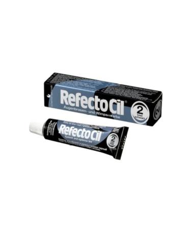 Refectocil Eyebrow and Eyelash Dye No: 2 Blue Black 15 Ml. .gk Eyebrow Dye102