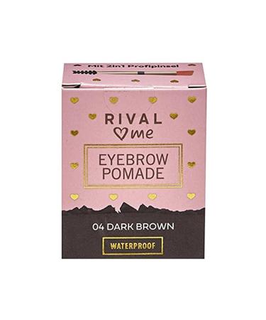 Rival Loves Me Brand: Eyebrow Pomade Waterproof No:04 Dark Brown 1 Piece Category: Eyebrow Pencil&Eyebrow F