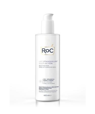 Roc Skin Tone Equalizer Moisturizer and 3 in 1 Make-Up Remover Milk 400 ml