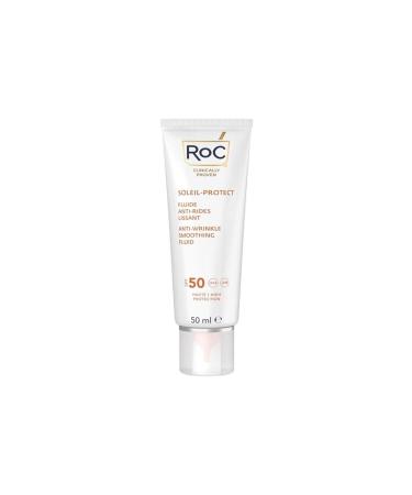 Roc Soleil-protect Anti-wrinkle Liquid Sun Cream 50 Factor 50ml