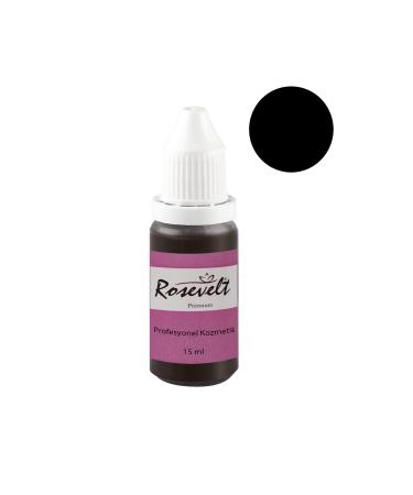 Roesia Rose Cosmetics Rose Ultra Black Eyeliner Black Model