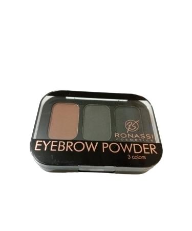 RS Ronassi Cosmetics Ronassi Cosmetics Perfect Brows 3-Pack Eyebrow Shadow No:2 - Buy Online on GoSupps.com