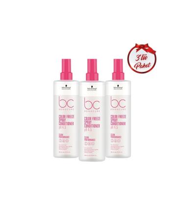 Schwarzkopf 3 Pieces Schwarzkopf Color Protection Spray Conditioner 400ml