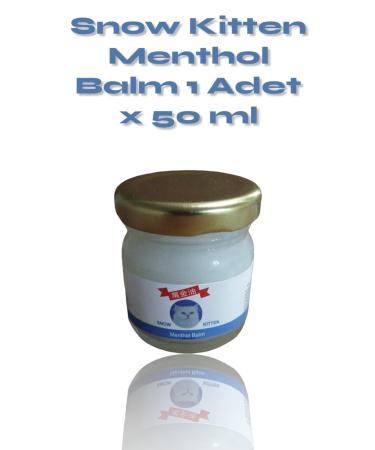 selhanltd Snow Kitten Menthol Balm Cream 50 Gr 1 Piece