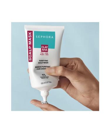 Sephora Green Clay And Aha Mask Purifying Scalp Mask 150 Ml - Buy Online on GoSupps.com