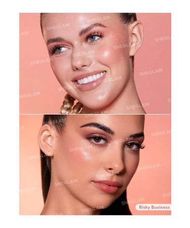 SHEGLAM COLOR BLOOM DAYGLOW LIQUID BLUSH SHIMMER FINISH RISKY BUSINESS 5.2ML - Buy Online on GoSupps.com