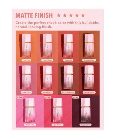 SHEGLAM Color Bloom Liquid Blush Makeup For Cheeks Matte Finish-Rose Ritual - Buy Online on GoSupps.com