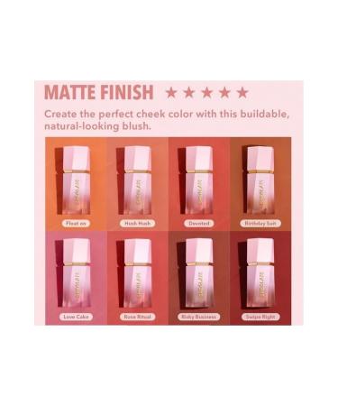 SHEGLAM Color Bloom Liquid Blush Makeup For Cheeks Matte Finish-devoted - Buy Online on GoSupps.com