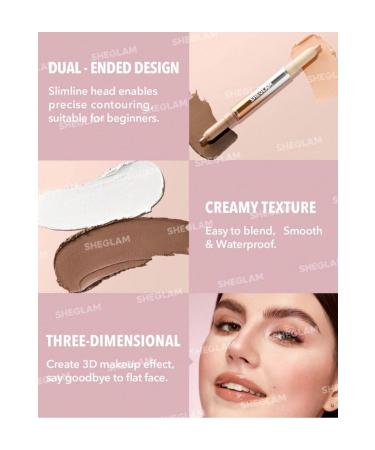 SHEGLAM - contour highlighter stick - Buy Online on GoSupps.com