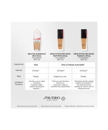 Shiseido 30 ml Foundation