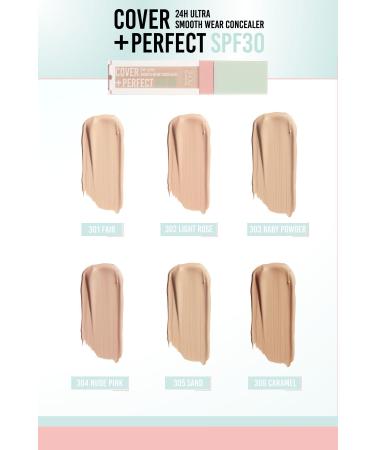 Show by Pastel Cover Perfect 30 Factor Ultra Concealer 306 Caramel - Buy Online on GoSupps.com
