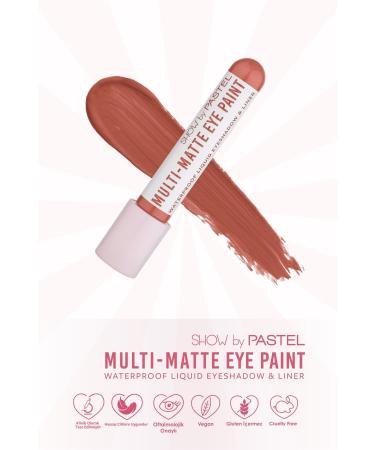 Show by Pastel Multi Matte Waterproof 84 Mood Eyeliner and Liquid Eyeshadow - Buy Online on GoSupps.com