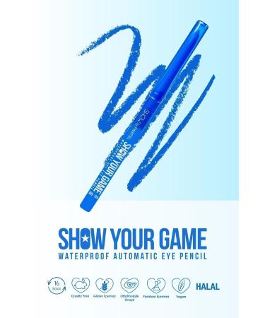 Show by Pastel Show Your Game Waterproof Gel Eye Pencil - Gel Eye Pencil 410 - Buy Online on GoSupps.com