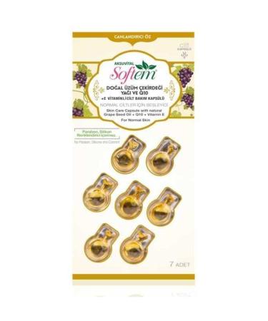 Softem Revitalizing Serum Grape Seed Vitamin 7 Pack
