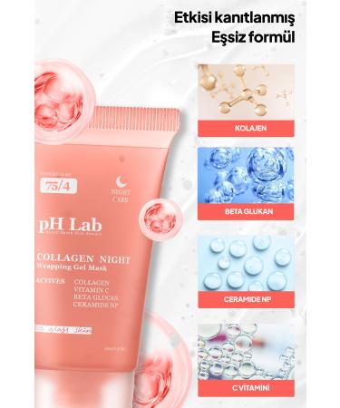 Ph Lab Phlab Collagennight Peel Off Collagen Night Mask Peel Off Collagen Face Mask - Buy Online on GoSupps.com