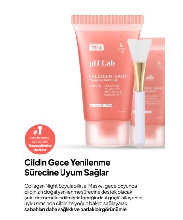 Ph Lab Phlab Collagennight Peel Off Collagen Night Mask Peel Off Collagen Face Mask - Buy Online on GoSupps.com