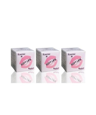 Rosense Soft Lips Lip Vaseline 5ml. - G lbirlik 3 Pieces