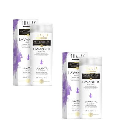 Thalia Lavender and Sage Essence Anti-Hair Loss Shampoo 300 Ml X 2 Pieces