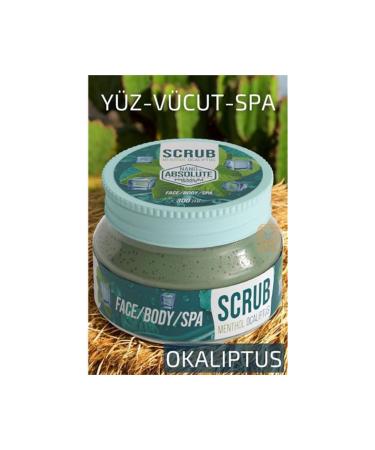 ModaCar Menthol Eucalyptus Scrub Peeling Nano Absolute Professional