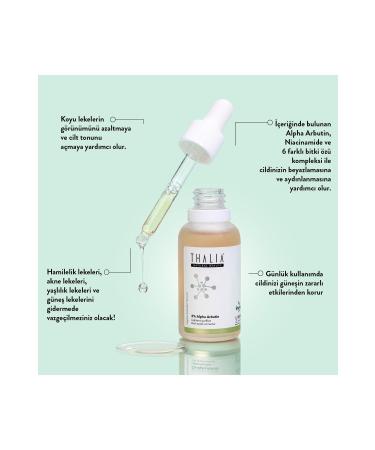 Thalia Anti-Spot Skin Tone Equalizer Skin Care Serum 2% Alpha Arbutin 30 ml - Buy Online on GoSupps.com