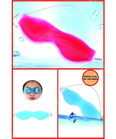 Three Star Cold Hot Gel Eye Patch Gel Eye Mask Hot-cold Use Compress Massage